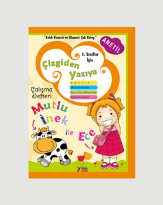 Çizgiden Yazıya Çalışma Defteri 1.Sınıf ANETİL