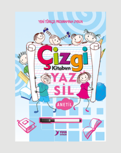 Çizgi Kitabım Yaz Sil Kalemli