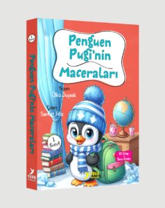 Penguen Pugi'nin Maceraları 1.Sınıf 10 Kitap (Düz Yazı)