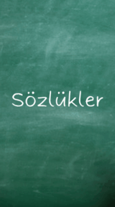 Sözlükler